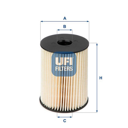 Filtru combustibil UFI   10478537 26.054.00